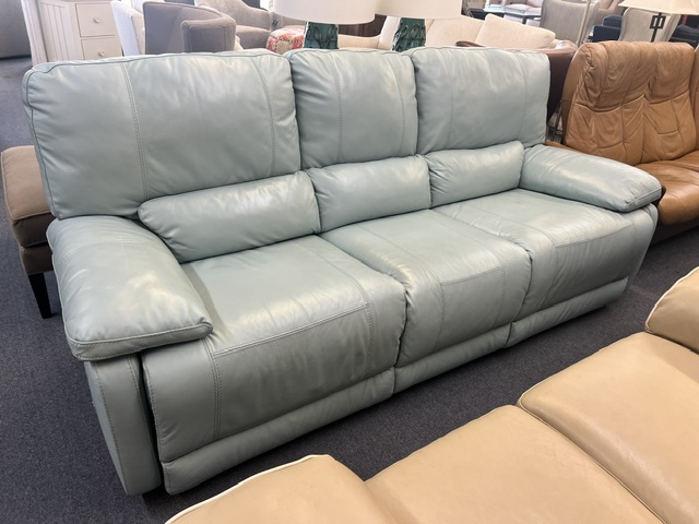 Leather Recliner Sofa