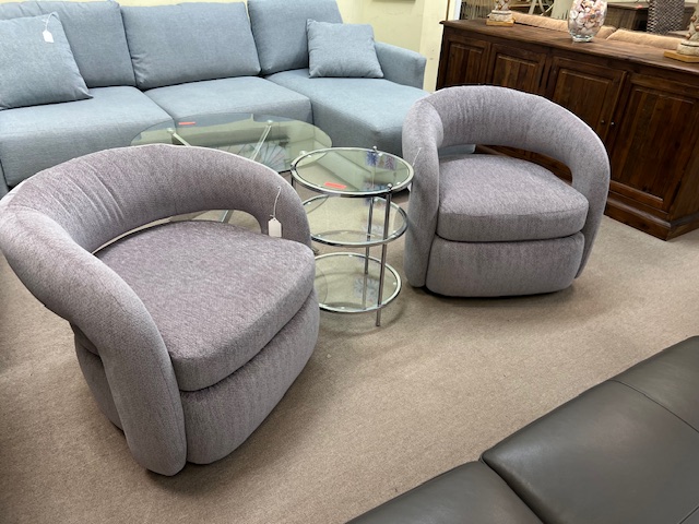 Modern Barrel Chairs