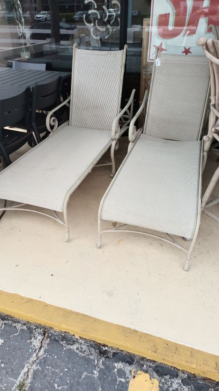 Cast Classics Chaise Lounges (2)