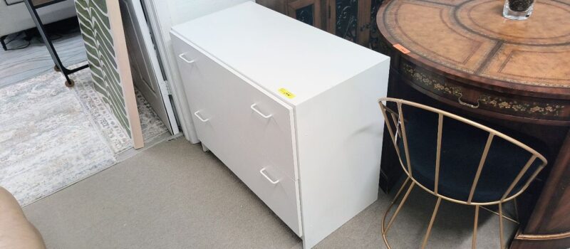 White File Cabinet