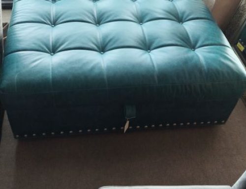 Leather Ottoman 699.95 @BR