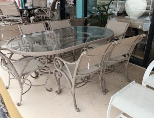 Cast Classics Patio Table 6 Chairs 1,499.95 @BR