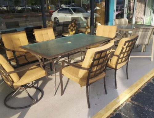 Patio Table 6 Chairs 499.95 @BR