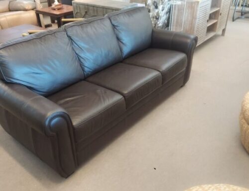 Leather Sofa 899.95 @BR