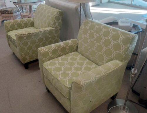 2 Green Chairs 199.95 Each @BR