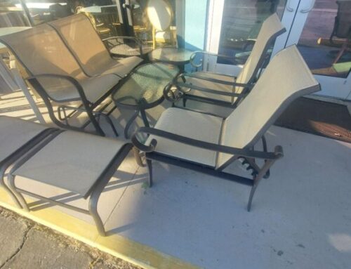 8 Pc Woodard Patio Set 999.95 @BR