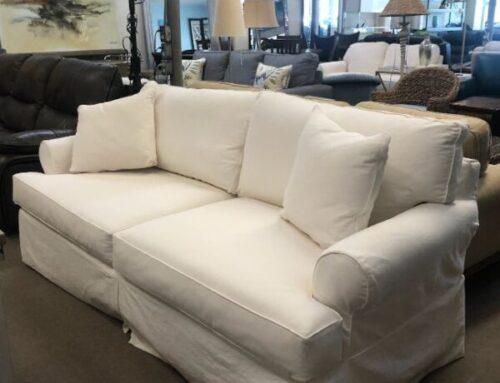 White Slip-Cover Couch 899.95 @ BR