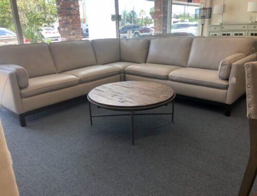 3-Pc Leather Sectional 2199.95 @ CR