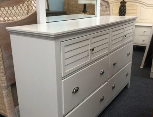 White Dresser W/Mirror 359.95 @ CR