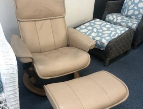 Small Stressless Chair w/Ottoman 599.95 @ CR