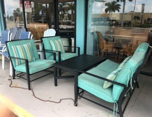 Patio Loveseat/ 2Chairs/ Coffee Table 399.95 @ BR