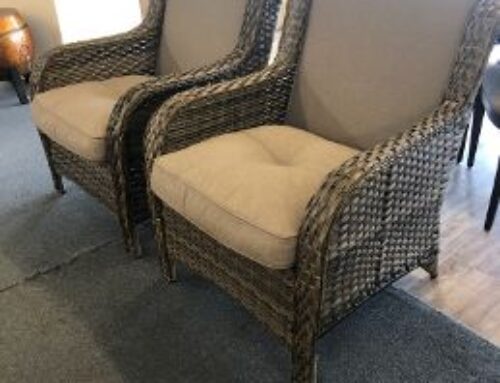 2 Patio Chairs 299.95 @ CR