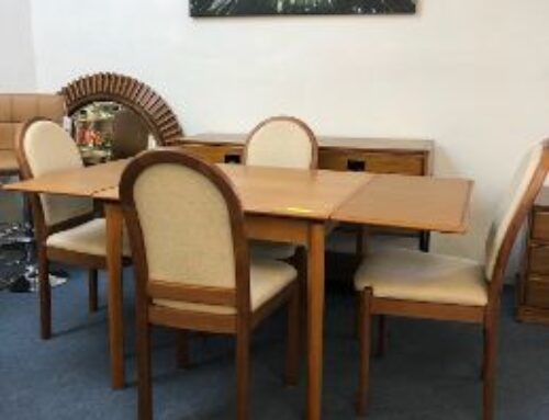 Danish Table W/Extension Leaves & 4 Chairs 1299.95 @ CR