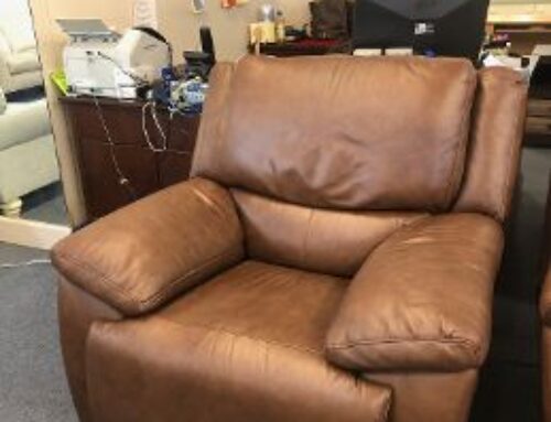 Electric Leather Recliner 599.95 @ CR