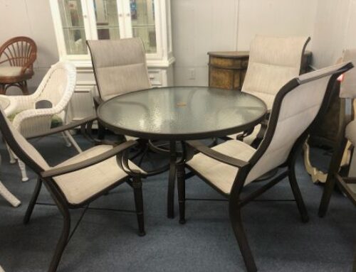 Woodard Patio Table/ 4 Chairs 1599.95 @ CR