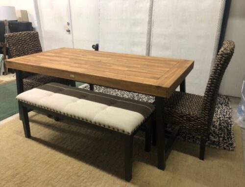 Table/2 Chairs, 2 Benches 799.95 @ BR