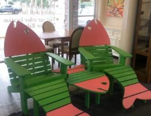 2 Adirondack Fish Chairs w/ Table 999.95 @ CR