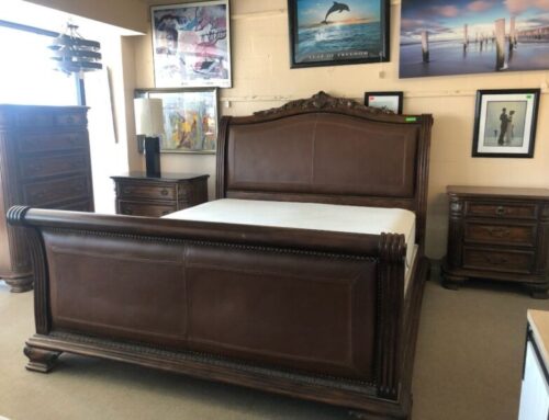 King Sleigh Bedroom Set 1799.95 @ BR