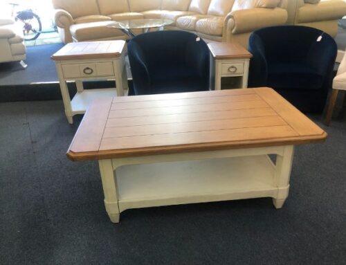 Panama Jack Coffee/ End Table 499.95     Small Table 159.95 @ CR