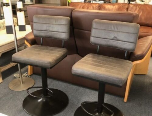 2 Adjustable Swivel Barstools 399.95 Pair 399.95 @ CR