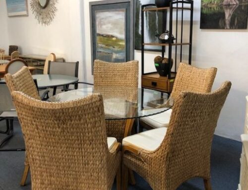 Table/ 5 Seagrass Chairs 799.95 @ CR