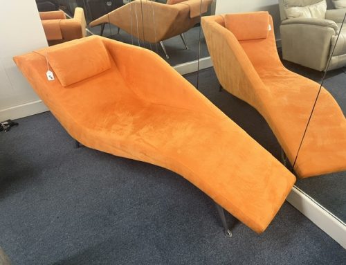 Suede Chaise Lounge | $1,299 | CR