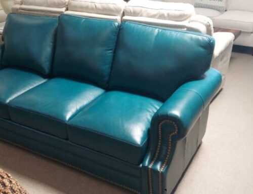Leather Sleeper Sofa 1,599.95 @BR